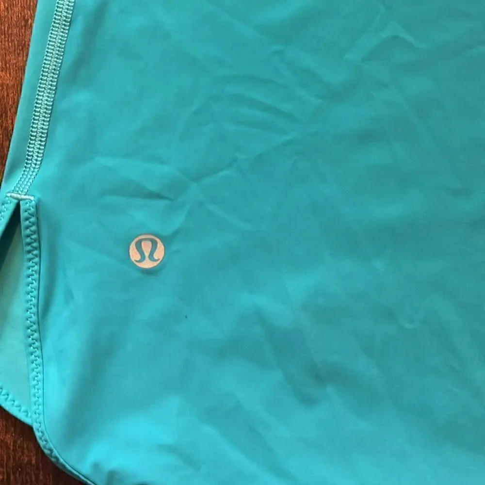 Lululemon Womens Size 6 Coastal Tank Indian Teal